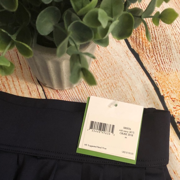 Kate Spade Swim Skirt | Navy Blue size: Medium - Picture 6 of 8